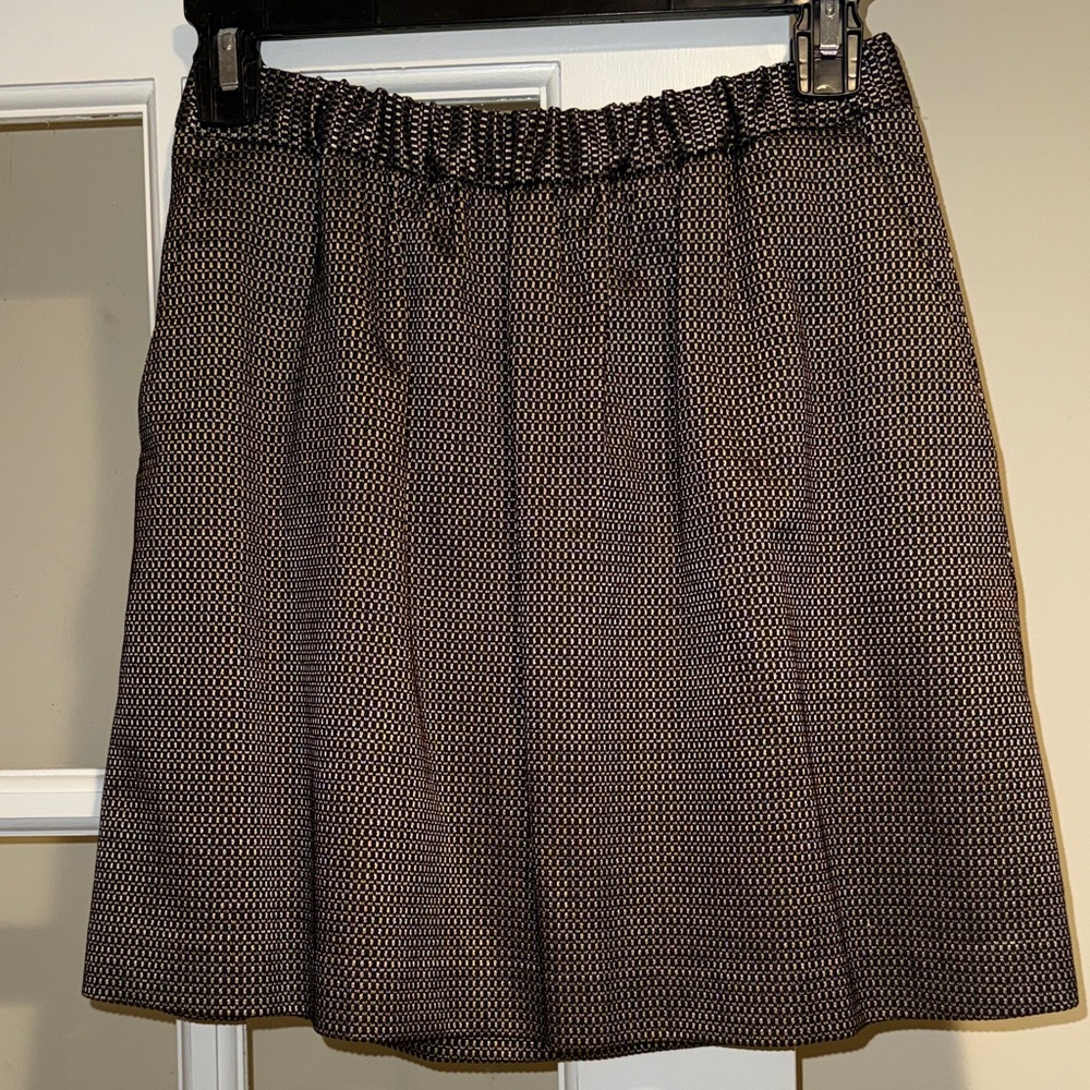 Elegant Black and Gold Women's Skirt